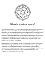 Shadow Work Journal | Bonus Journal Prompts | The Meditating Goat