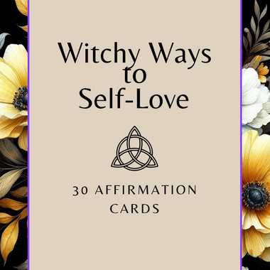 30 Affirmation Cards | Self Love Cards | The Meditating Goat